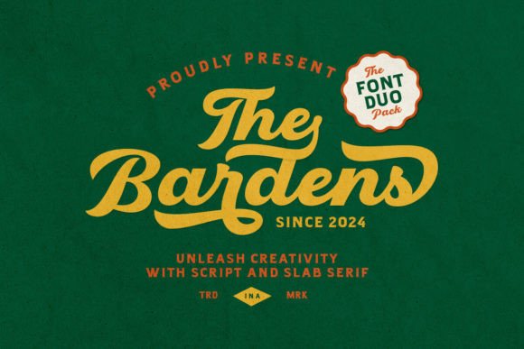 Bardens: How to Use This Retro Font Duo for Authentic, Polished Designs