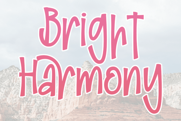 Bright Harmony: Strategic Typography for Modern Brand Elevation