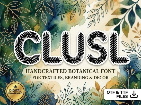 Clusl: Evaluating This Decorative Display Font for High-Impact Projects