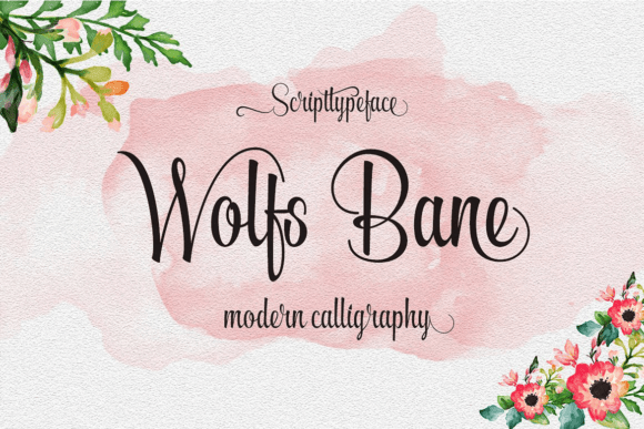 Command the Spotlight with Wolfs Bane: A Typeface for Modern Craftsmanship