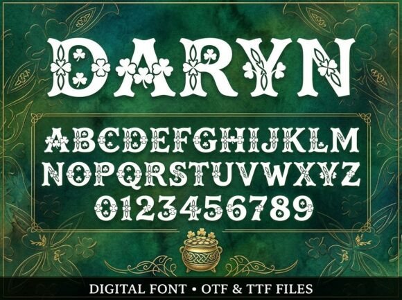 Daryn: Evaluating a Bold Decorative Display Typeface