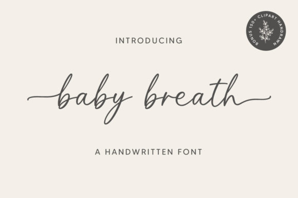 Discover Baby Breath: The Graceful Script Font
