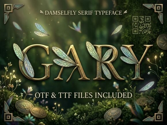 Discover Gary: A Display Font for Showstopping Designs