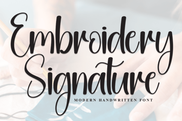 Embroidery Signature: A Strategic Approach to Handwritten Typography