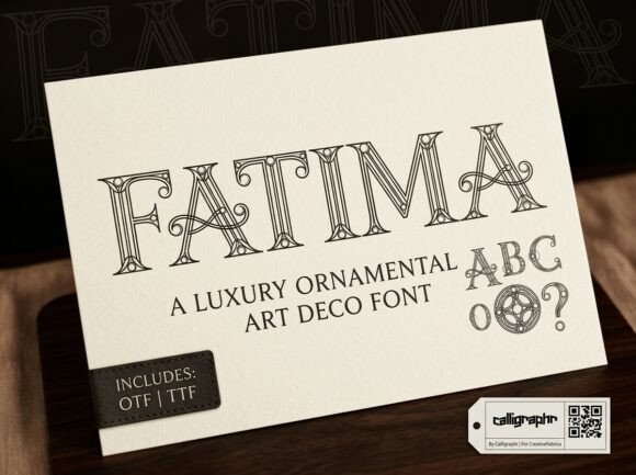 Fatima: Capturing the Spirit of the Roaring Twenties in Your Design Work