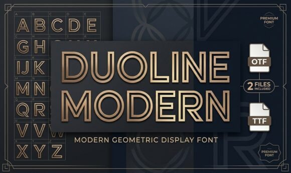 Give Your Designs a Sleek, Contemporary Edge with Duoline Modern Display