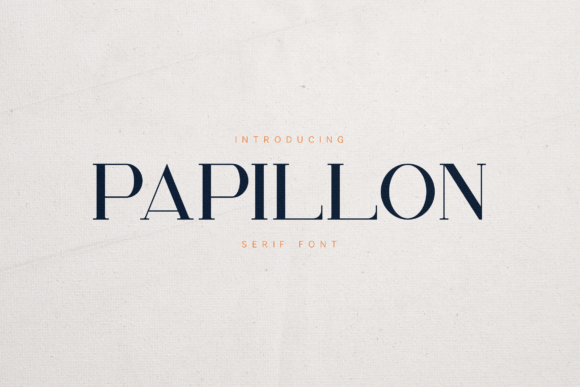 Papillon Serif: Blending Elegance with Modern Luxury