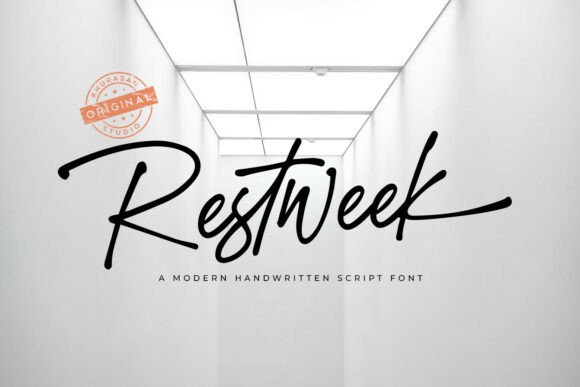 Restweek: Your Guide to Authentic Script Handwriting Fonts