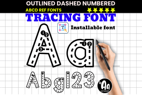 Revolutionizing Early Education: The Strategic Impact of Outlined Dashed Tracing Fonts