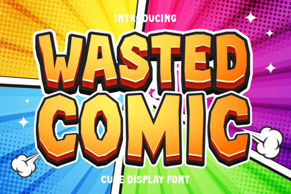 Wasted Comic: The Versatile Font Bridging Playfulness and Professional Design